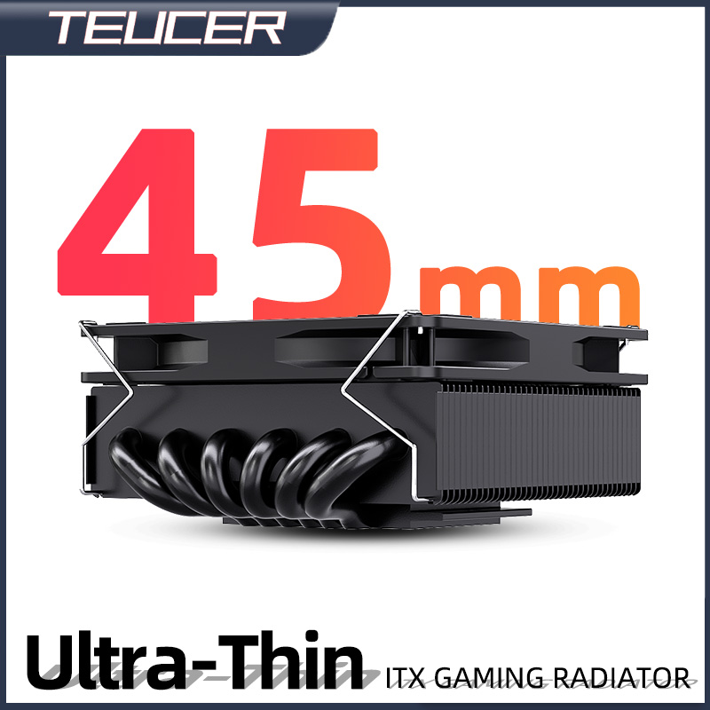 Cpu Cooler - Teucer 高さ 45 ミリメートル CPU クーラー