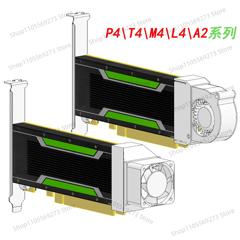 Gpu Cooler - 冷却ファン Nvidia Tesla P4 T4 M4