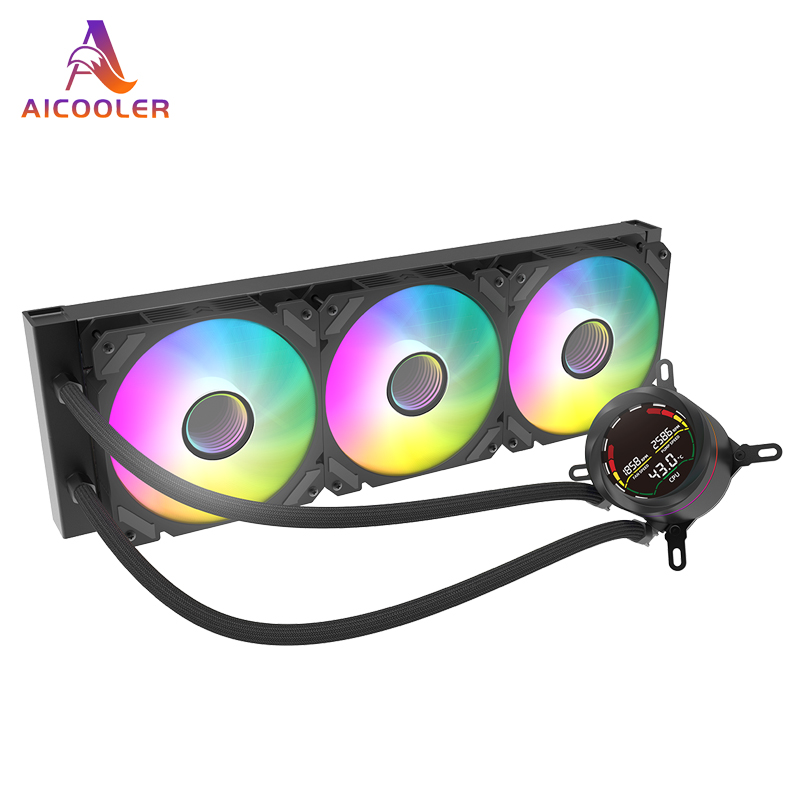 Aio Liquid Cooler - AICOOLER 120mm ARGB AIO 液体 CPU