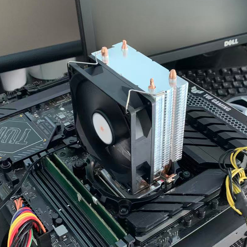 Cpu Cooler - X99 CPUエアクーラーPCプロセッサライトレスファン（Intel LGA 775 1366 1150
