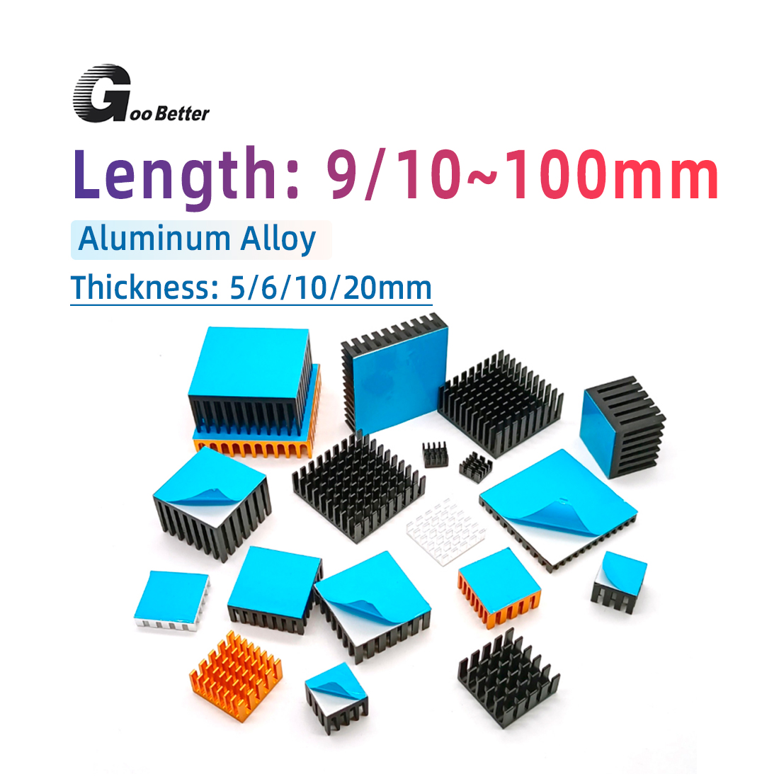 アルミ製ヒートシンクラジエーター、電子チップ冷却用ヒートシン - Heatsink のレビューと価格