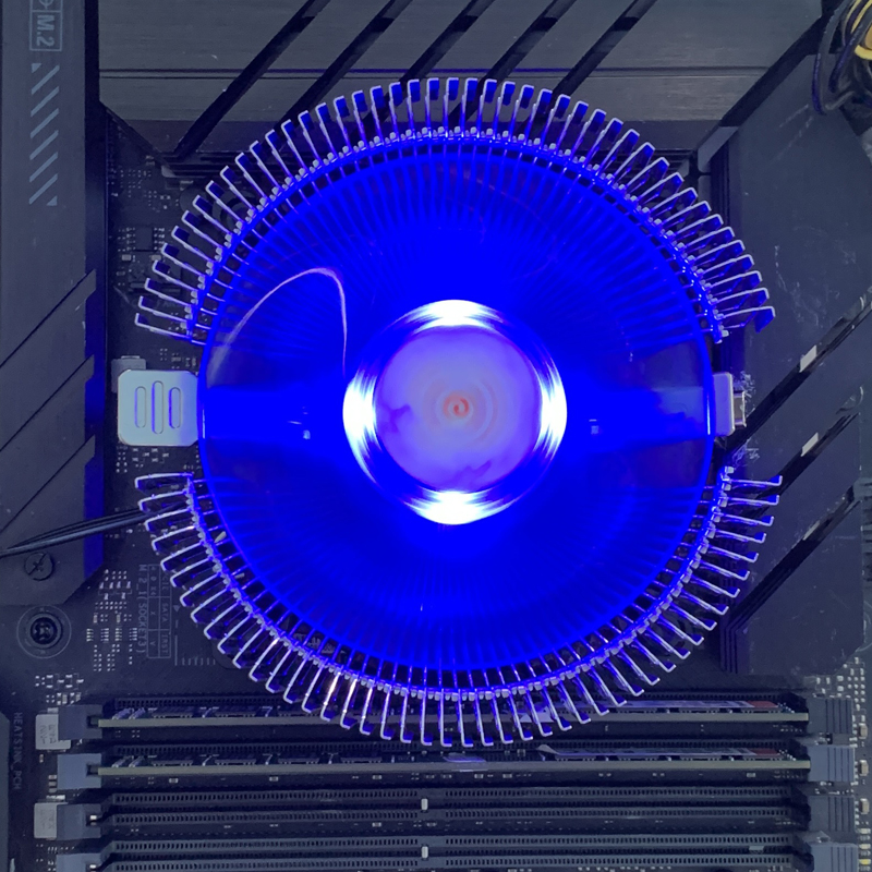 CPU空冷クーラー LED冷却ファン Intel LGA 1 - Cpu Heatsink のレビューと価格