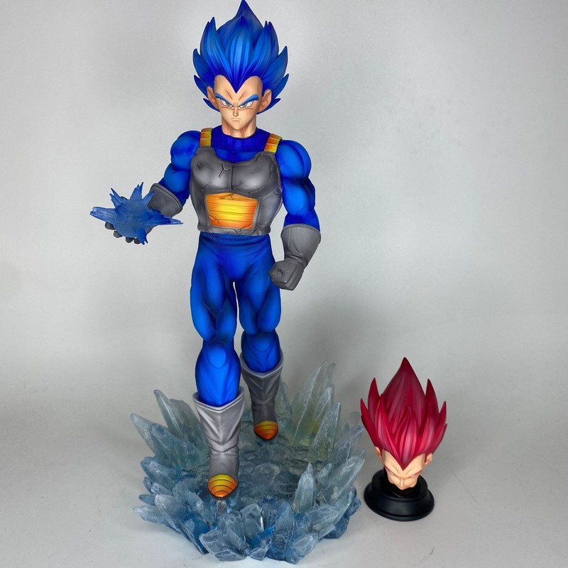 ドラゴンボール超サイヤ人ベジータダブルヘッドスカルプチャーア - Case Fan のレビューと価格