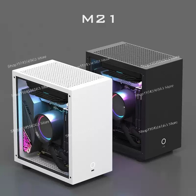 M21 / M31 Mini ITXコンピューターケース、1 - Aio Liquid Cooler のレビューと価格