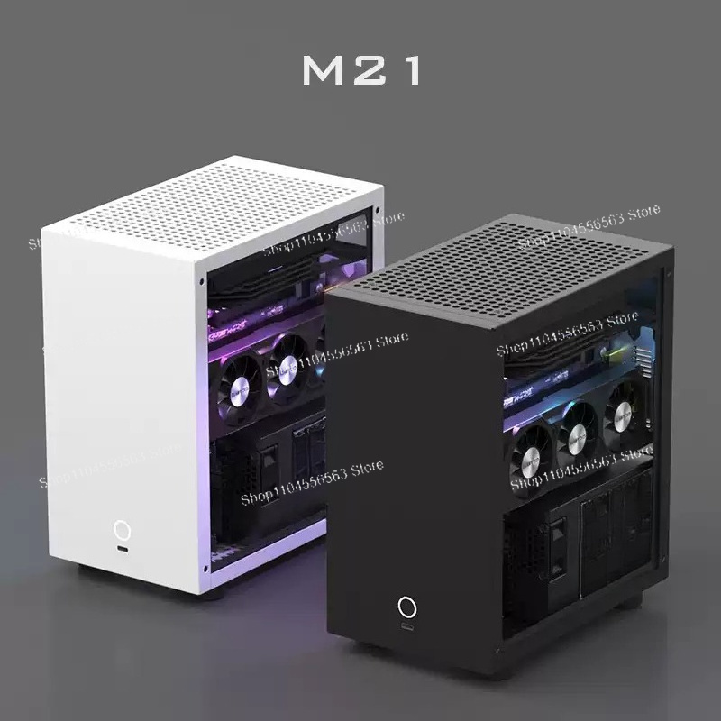 M21 / M31 Mini ITXコンピューターケース、1 - Aio Liquid Cooler のレビューと価格
