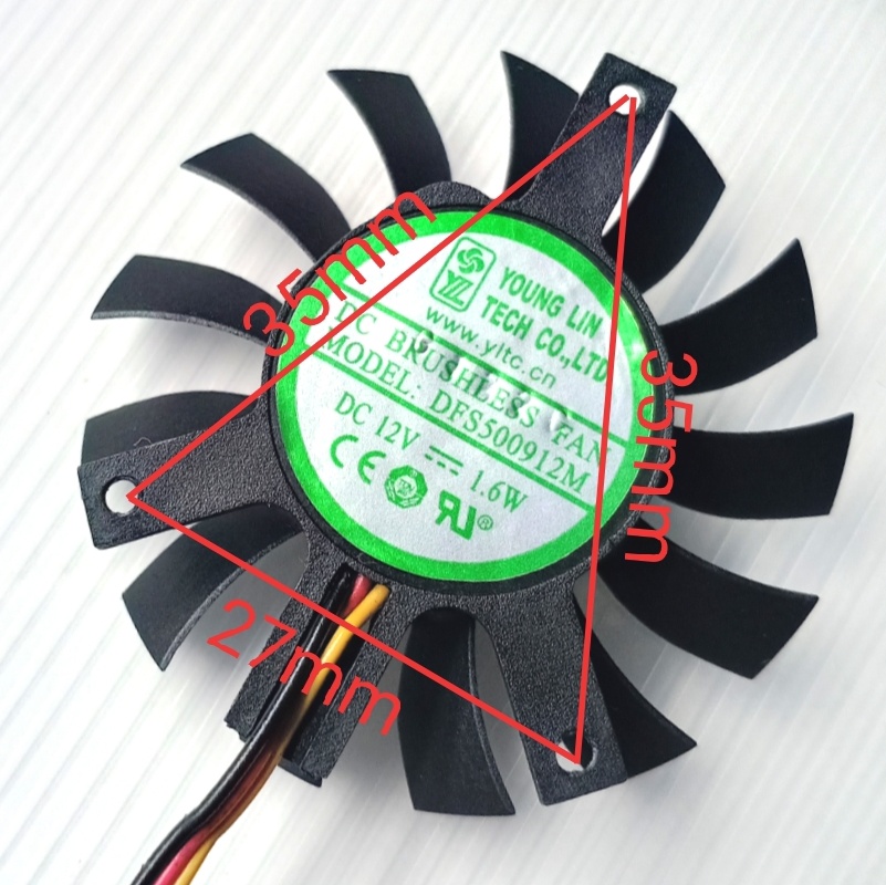 1PC 新品 DFS500912L DFS500912M 1 - Cpu Cooler のレビューと価格