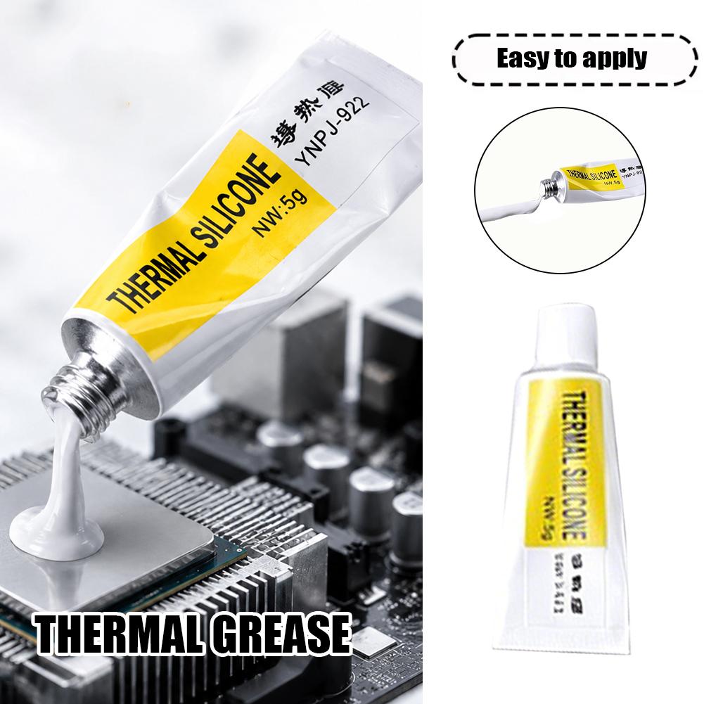 5 グラム熱伝導性接着剤強力な粘着性シリコーンペーストヒート - Thermal Paste のレビューと価格