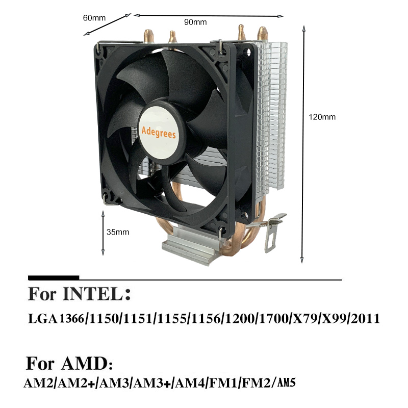 X99 CPUエアクーラーPCプロセッサライトレスファン（I - Cpu Cooler のレビューと価格