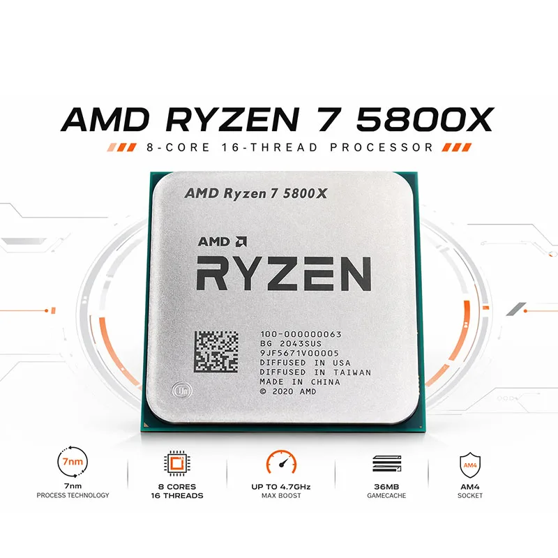 AMD Ryzen 7 5800X アンロックオーバークロッ - Cpu Fan のレビューと価格
